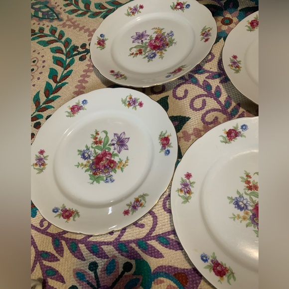 Set of 4 Vintage rare Cmielow porcelain plates - Picture 6 of 8